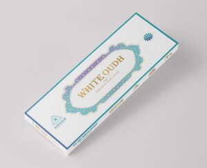 White Oudh Premium Agarbatti Box – 25 Sticks by Arham Fragrance