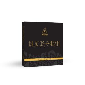 Luxury Black Oudh Roll-On Perfume 3ml Box by Arham Fragrance