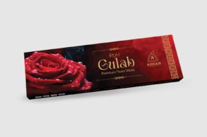 Ruh Gulab Premium Fluxo Incense Sticks – ARHAM FRAGRANCE