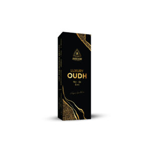 Luxury Oudh Roll-On Perfume 8ml Box by Arham Fragrance – Premium Non-Alcoholic Perfume