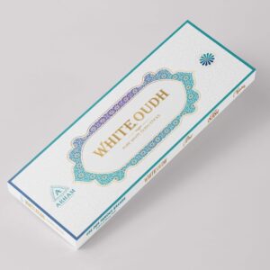 White Oudh Premium Agarbatti Box – 25 Sticks by Arham Fragrance