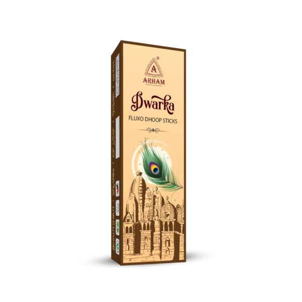 Dwarka Fluxo Dhoop Sticks – Premium Masala Dhoop by Arham Fragrance