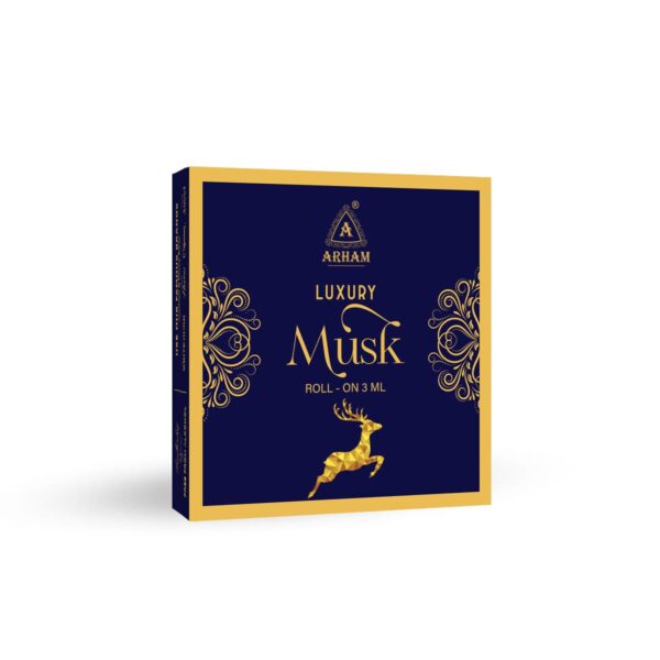 Luxury musk Roll-On – 3ml | Arham Fragrance - Alcohol-Free & Long-Lasting