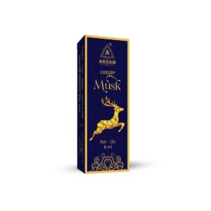 Luxury Musk Roll-On – 8ml | ARHAM FRAGRANCE