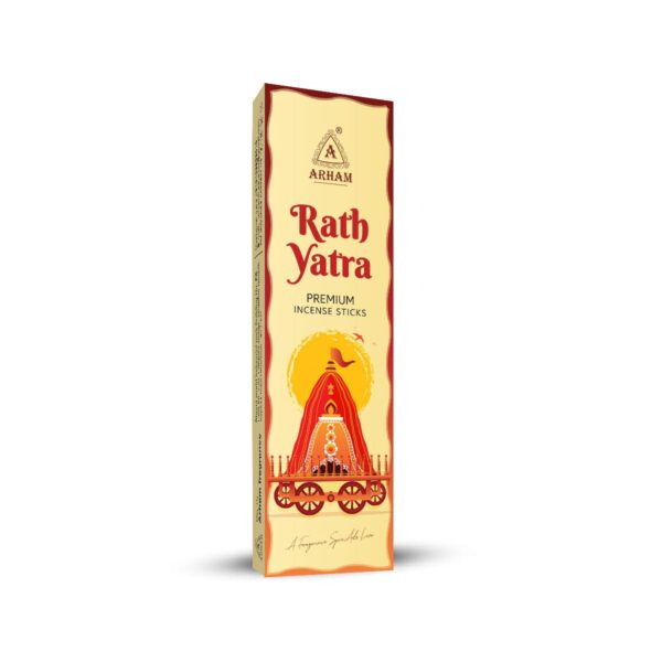 Rath Yatra Premium Incense Sticks 100gm Box by Arham Fragrance