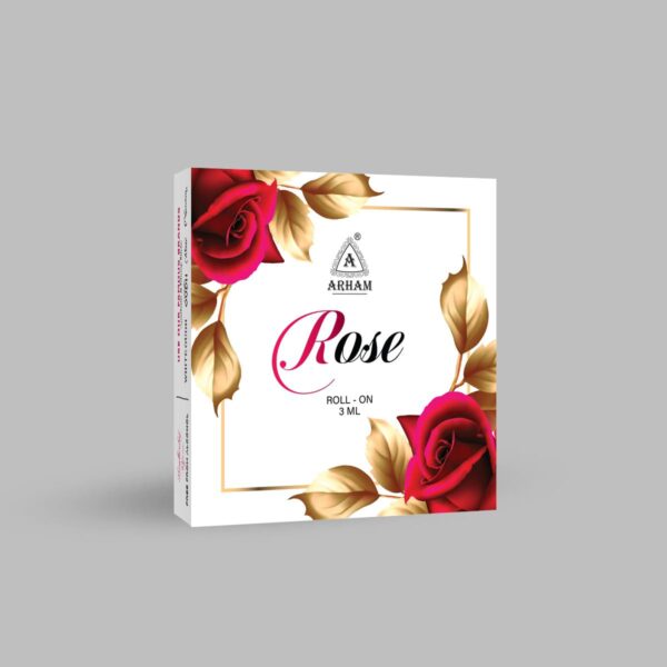 Rose Roll-On Perfume – 3ml | Arham Fragrance