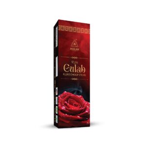 Ruh Gulab Fluxo Dhoop Sticks – Premium Rose Masala Dhoop by Arham Fragrance