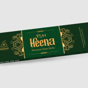 Ruh Heena Premium Fluxo Sticks – 250gm | Arham Fragrance