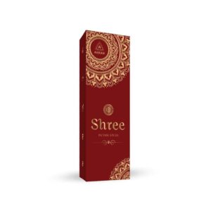 Shree Dhoop Sticks by Arham Fragrance – Premium Masala Dhoop in Red Gold Mandala Box